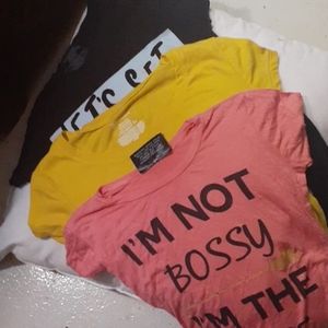 Bundle of 3 t shirts